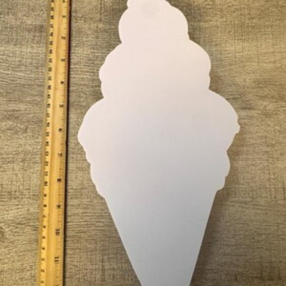 December Diamond Ice Cream Cone Ornament 12" - Picture 3 of 3
